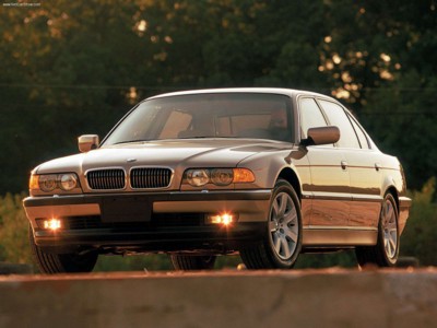 BMW 7 Series Protection 2000 canvas poster