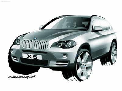 BMW X5 3.0d 2007 Poster 530546