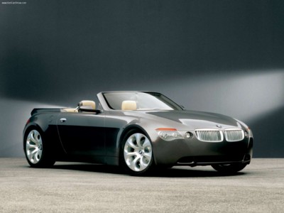 BMW Z9 Convertible Concept 2000 metal framed poster