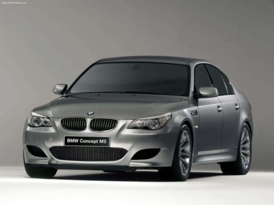 BMW Concept M5 2004 Poster with Hanger