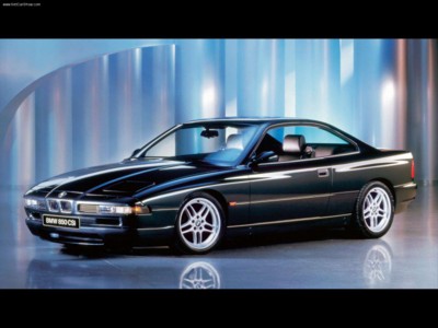 BMW 8 Series 1989 canvas poster