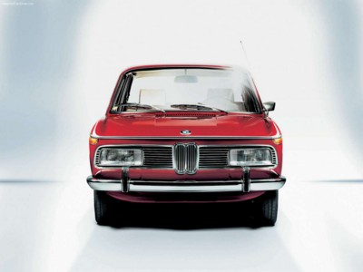 BMW 2000 CS 1965 canvas poster