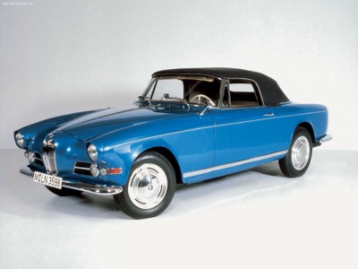 BMW 503 Cabriolet 1956 Poster 531146