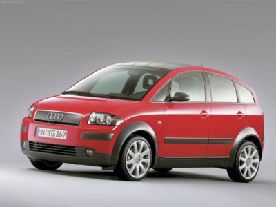 Audi A2 2003 Poster with Hanger