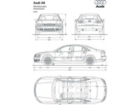 Audi A8 2004 stickers 531219