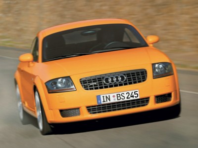 Audi TT 3.2 DSG quattro 2003 Poster with Hanger