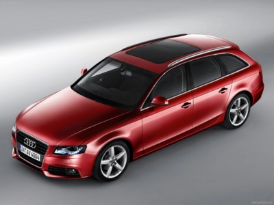 Audi A4 Avant 2009 Poster with Hanger