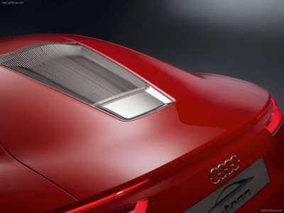 Audi e-tron Concept 2009 canvas poster