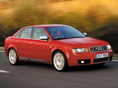 Audi S4 2002 Poster with Hanger