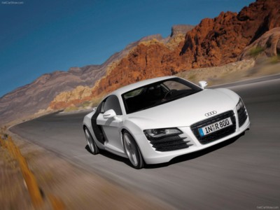 Audi R8 2007 Poster with Hanger