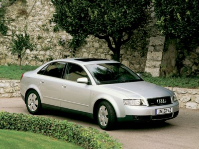 Audi A4 2001 Poster with Hanger