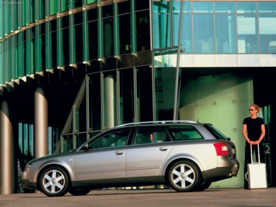Audi A4 Avant 2001 Poster with Hanger