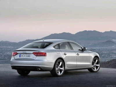 Audi A5 Sportback 2010 Poster with Hanger