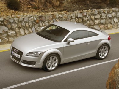 Audi TT Coupe 2007 Poster with Hanger