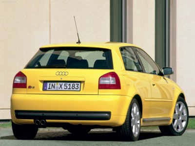 Audi S3 2002 canvas poster