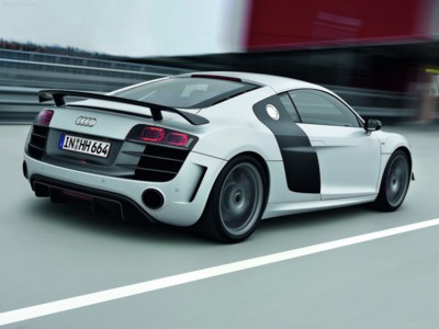 Audi R8 GT 2011 Poster with Hanger