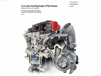 Audi TT RS 2010 poster