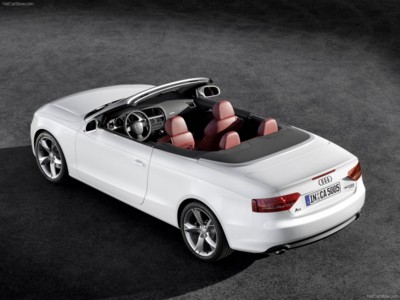 Audi A5 Cabriolet 2010 Poster with Hanger