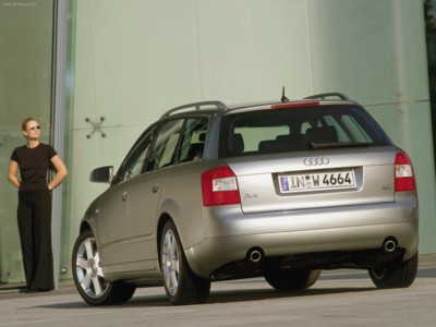 Audi A4 Avant 2001 poster