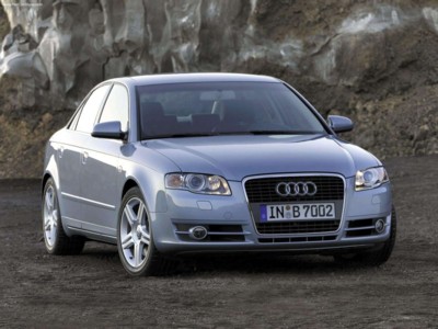 Audi A4 2.0T 2005 Poster with Hanger