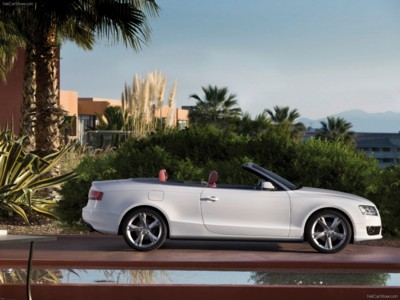 Audi A5 Cabriolet 2010 Poster with Hanger