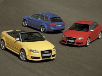 Audi RS 4 Avant 2006 Poster with Hanger