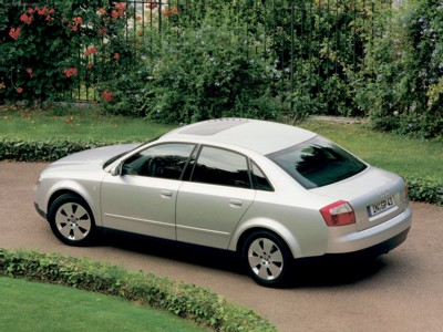 Audi A4 2001 Poster with Hanger