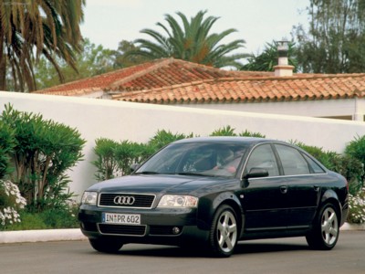 Audi A6 2002 Poster with Hanger