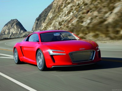 Audi e-tron Concept 2009 poster
