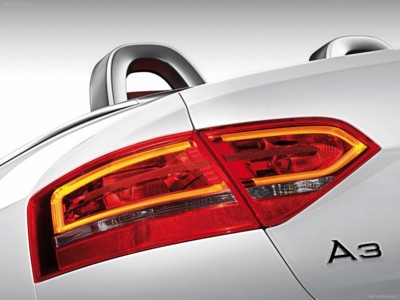 Audi A3 Cabriolet 2008 Poster with Hanger