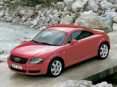 Audi TT Coupe 2001 poster