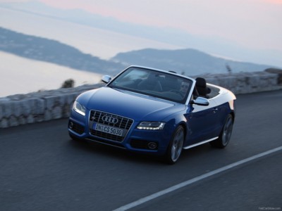 Audi S5 Cabriolet 2010 Poster with Hanger