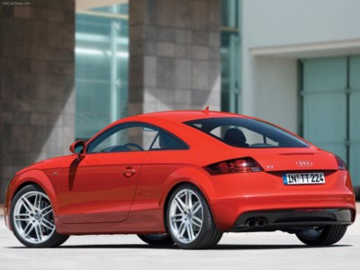 Audi TT Coupe S-line 2007 Poster with Hanger
