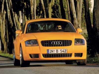 Audi TT 3.2 DSG quattro 2003 metal framed poster