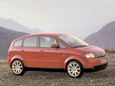 Audi A2 2003 Poster with Hanger
