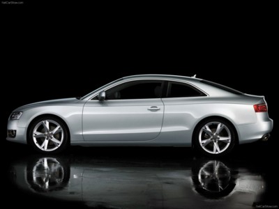 Audi A5 3.0 TDI quattro 2008 Poster with Hanger