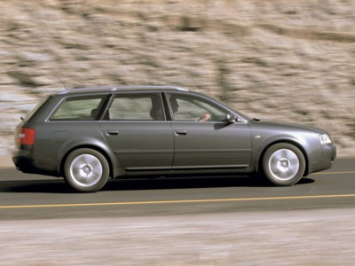 Audi A6 Avant 2001 Poster with Hanger