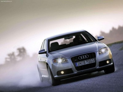 Audi S4 2005 Poster with Hanger