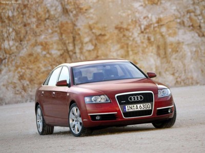 Audi A6 3.0 TDI quattro 2005 Poster with Hanger
