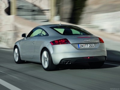 Audi TT Coupe 2011 Poster with Hanger