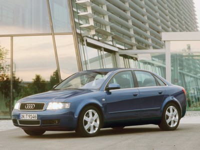 Audi A4 2002 Poster with Hanger