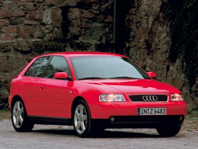 Audi A3 3-door 2002 poster
