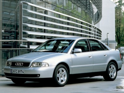 Audi A4 1999 Poster with Hanger