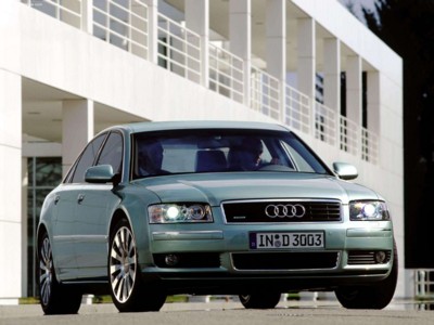 Audi A8 4.0 TDI quattro 2003 Poster with Hanger