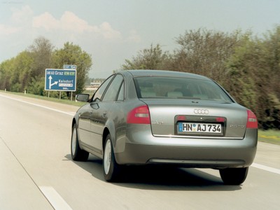 Audi A6 1999 canvas poster