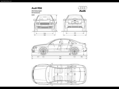 Audi RS6 Sedan 2002 phone case