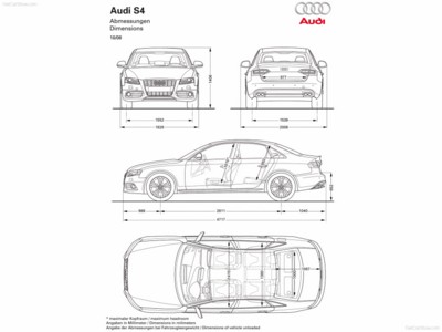 Audi S4 2009 stickers 532759