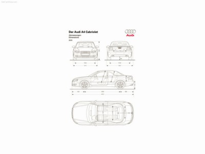 Audi A4 Cabriolet 2006 Poster 532824