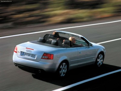 Audi A4 Cabriolet 2.4 2002 poster