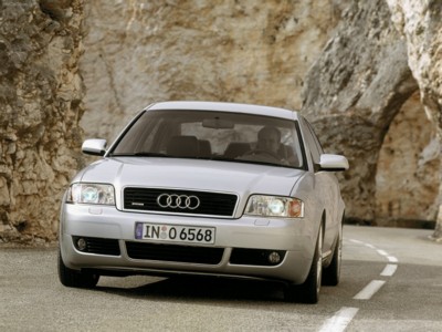 Audi A6 2002 Poster with Hanger